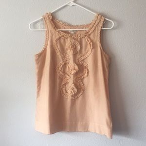 Peach J. Crew Blouse